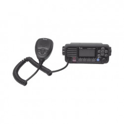 Radio móvil marino ICOM, color negro, clase D DSC, Tx: 156.025 - 157.4