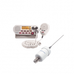 Kit de radio MRF45D  mas antena marina TX-1600-SYS. Incluye cable de 4