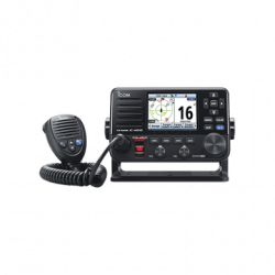 Radio movil marino VHF clase D con receptor AIS integrado, cuenta con