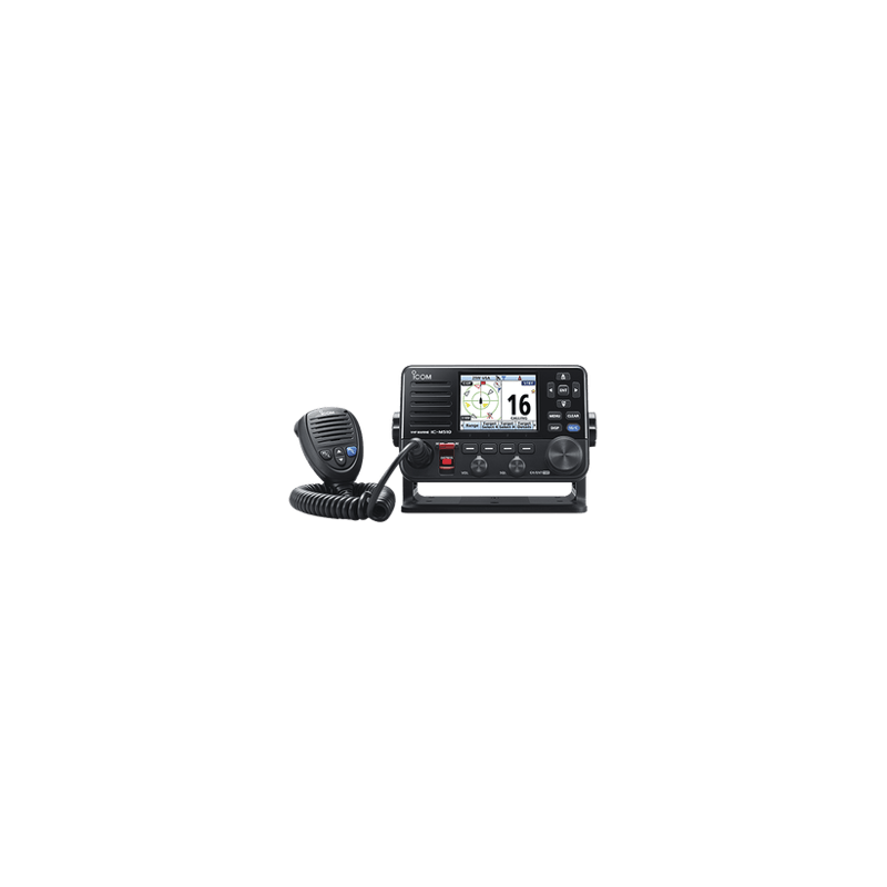 Radio movil marino VHF clase D con receptor AIS integrado, cuenta con