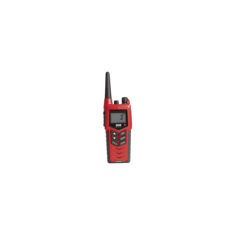 Radio portátil SAILOR 3965 UHF Fire Fighter, intrínsecamente seguro AT