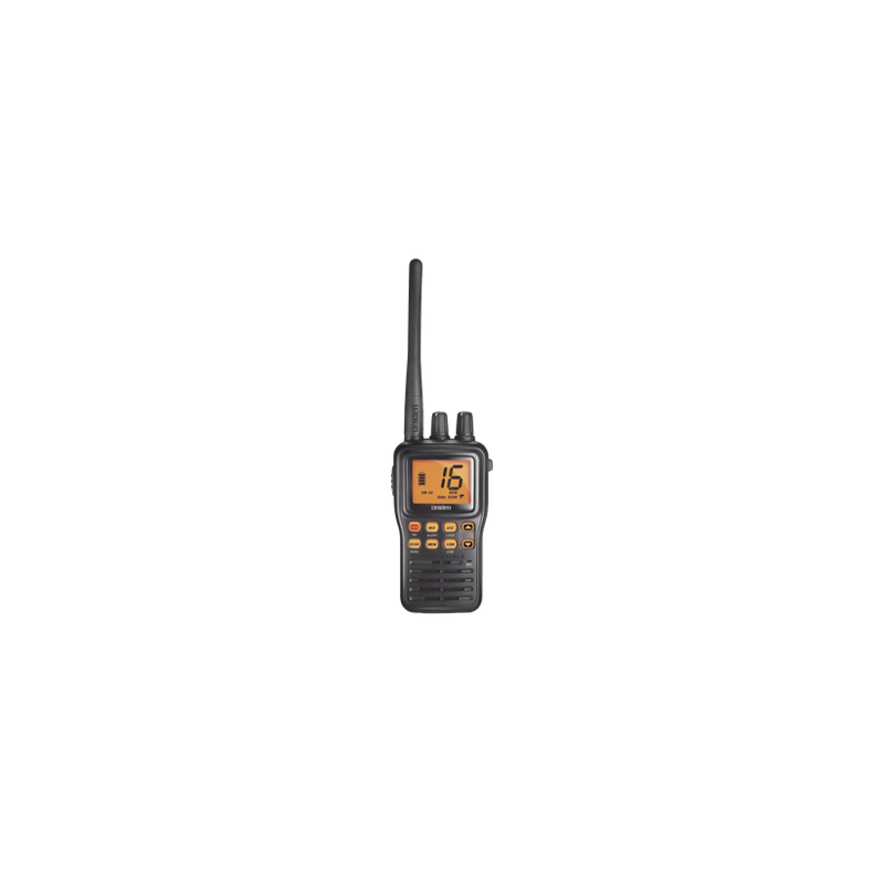 Radio Marino Portátil VHF, flotante y sumergible, Rx: 156.050-163.275M