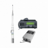Kit de radio IC-M700pro con sintonizador de antena AT-141 y antena HF