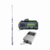 Kit de radio IC-M700pro con sintonizador de antena AT-141 y antena HF