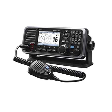 Radio Móvil Marino en banda de VHF, con pantalla a color de 4.3 pulgad