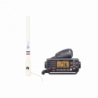 Kit de radio IC-M220  mas antena marina de fibra de vidrio TX-5206-SYS