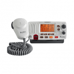 Radio móvil marino VHF clase D con antena interna de GPS, función de m