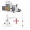 Kit de radio UM385  mas antena marina de fibra de vidrio TX-5206-SYS y