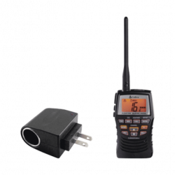 Kit de Radio portátil marino flotante y sumergible. Incluye adaptador