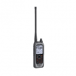 Radio portátil aéreo VHF con display de 2.3 pulgadas y teclado, 6W (PE