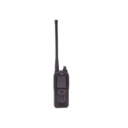 Radio portátil aéreo VHF con display de 2.3 pulgadas y teclado, 6W (PE