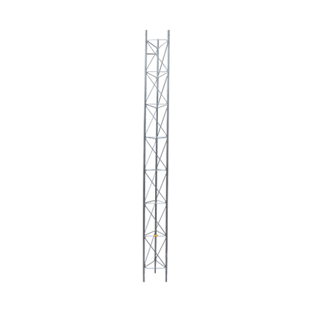 Tramo de Torre Arriostrada de 3m x 30cm, Galvanizado por Electrólisis,