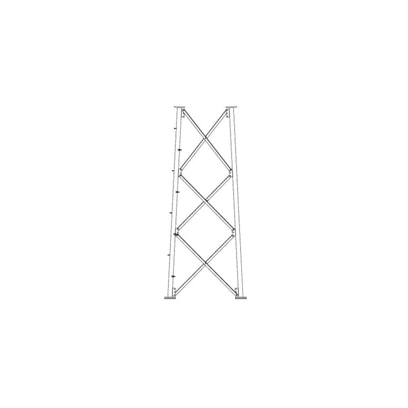 Sección 9 Base para Torre Autosoportada línea SSV (Código de Fábrica:
