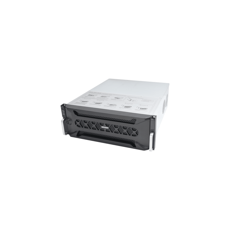 NVR 12 Megapixel (4K) / 128 canales IP / 24 Bahías de Disco Duro / 4 P