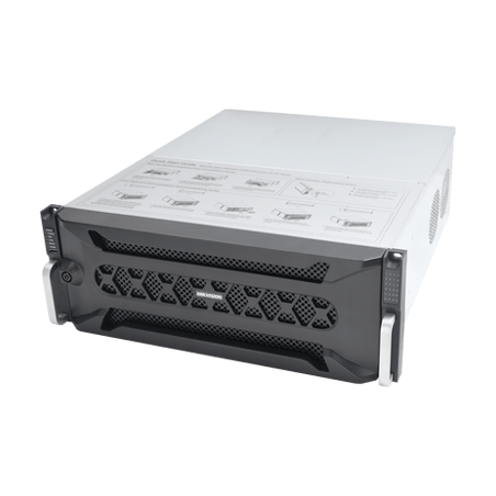 NVR 12 Megapixel (4K) / 128 canales IP / 24 Bahías de Disco Duro / 4 P