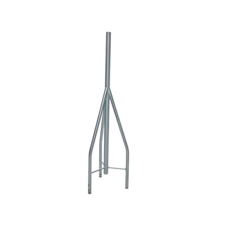 Tramo de Remate / Copete, tubo industrial 1 1/4 con tubo central 2 3/8
