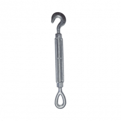 Tensor de 1/2 x 6 Acero Forjado OJO-GANCHO Galv. Inmersión en Caliente
