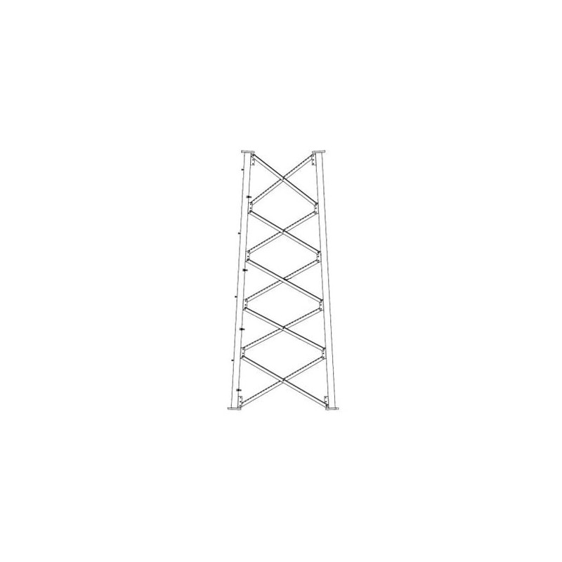 Sección 6 Base para Torre Autosoportada línea SSV (Código de Fábrica: