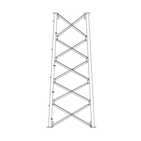 Sección 6 Base para Torre Autosoportada línea SSV (Código de Fábrica: