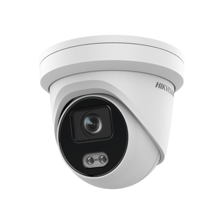 Turret IP 4 Megapixel / Imagen a color 24/7 / Lente 4 mm / Luz Blanca