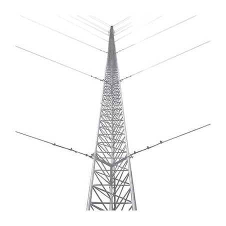 Kit de Torre Arriostrada de Piso de 18 m Altura con Tramo STZ45G Galva