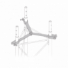 Brida para sujeción de retenida compatible con tramos STZ30G, Galvaniz