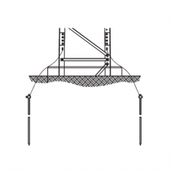 Sistema de Aterrizaje en 3 Piernas para Torre SUPER TITAN. Para Sec. 1