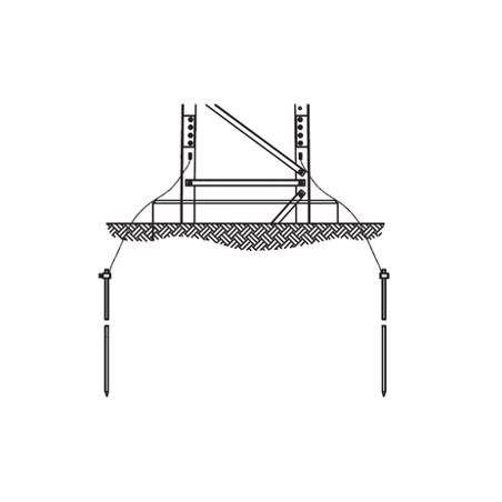 Sistema de Aterrizaje en 3 Piernas para Torre SUPER TITAN. Para Sec. 1