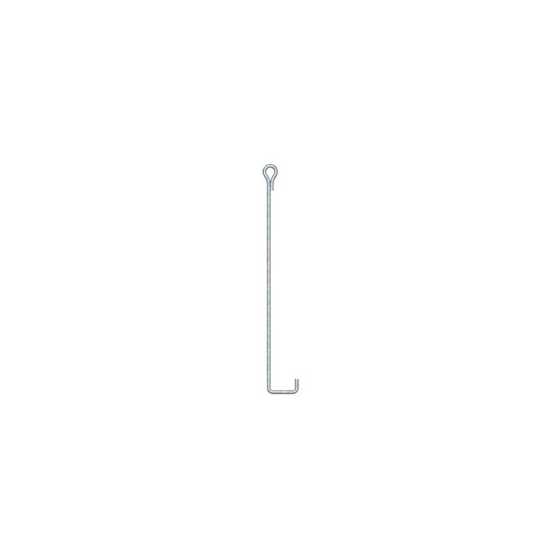 Ancla de Suelo con Ojo de Llave Ø 3/4 x 150 cm, Galvanizado por Inmers