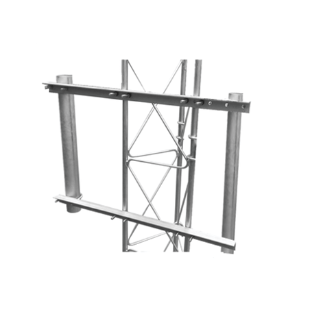 Brazo Lateral Doble Para Torre Arriostrada, Compatible con STZ30G, STZ