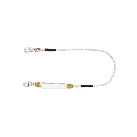 Amortiguador con Cable de Protección de  Nylon y 2 Ganchos de Seguro D