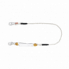 Amortiguador con Cable de Protección de  Nylon y 2 Ganchos de Seguro D