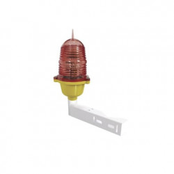 Estrobo Led de Obstrucción Color Rojo (110 Vca de Entrada) / Luz fija