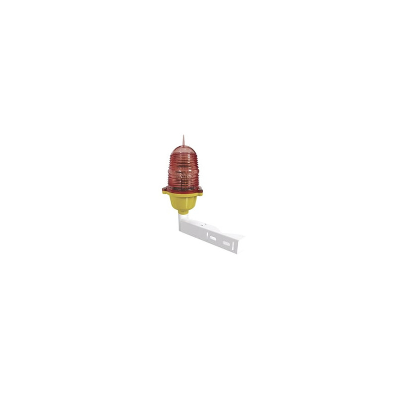 Estrobo Led de Obstrucción Color Rojo (110 Vca de Entrada) / Luz fija