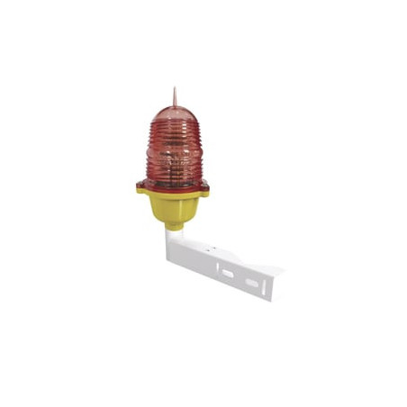 Estrobo Led de Obstrucción Color Rojo (110 Vca de Entrada) / Luz fija