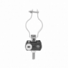 KIT de Un Sujetador de plástico para dos cables de 6 a 8 mm con todo y