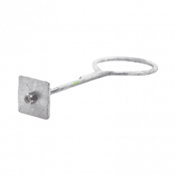Ancla con Aro, largo: 40 cm. de 1/2 de espesor para Losa o Pared. Galv
