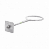 Ancla con Aro, largo: 40 cm. de 1/2 de espesor para Losa o Pared. Galv