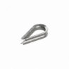 Cuello/ Guardacabo/ Rozadera para Cable de 1/4 de Acero Galv. por Inme