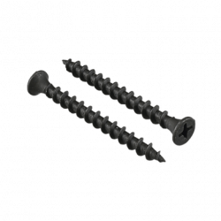 Tornillo - Pija Multiusos fosfatizada #6 x 3/4 / Bolsa con 100 piezas.