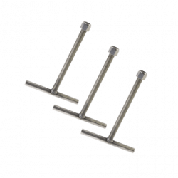 Juego de 3 Anclas con galvanizado por inmersión en caliente. Compatibl