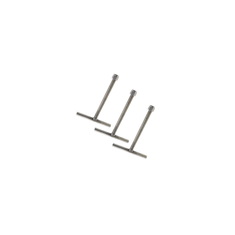 Juego de 3 Anclas con galvanizado por inmersión en caliente. Compatibl