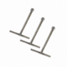 Juego de 3 Anclas con galvanizado por inmersión en caliente. Compatibl