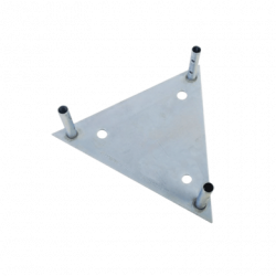 Base para Tramo STZ60G con Placa 1/2, Niple de 3/4, Galvanizado por In