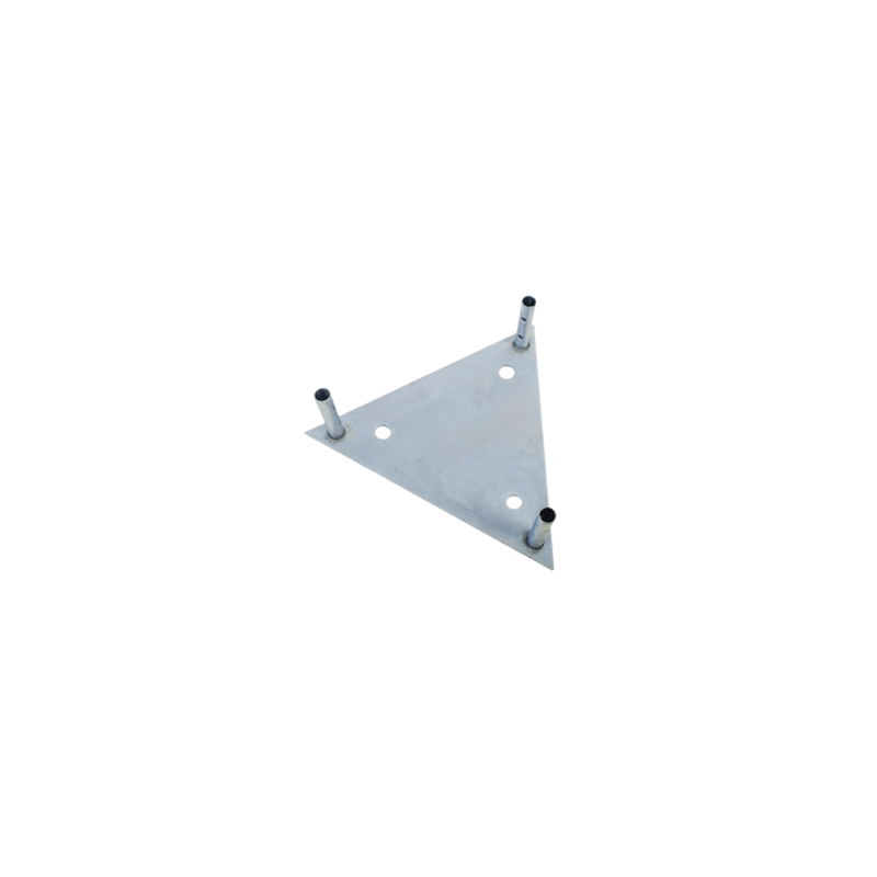 Base para Tramo STZ60G con Placa 1/2, Niple de 3/4, Galvanizado por In