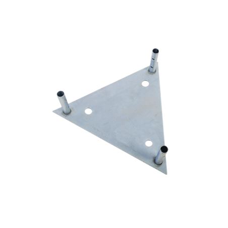 Base para Tramo STZ60G con Placa 1/2, Niple de 3/4, Galvanizado por In