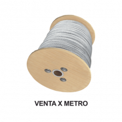 Cable Retenida 7 Hilos, Resistencia 1293 Kg. Diámetro 3/16 (Venta x me