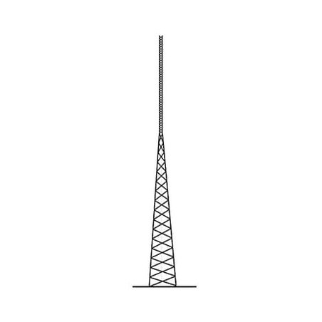 Torre Autosoportada Tubular ROHN de 52 metros Linea SSV HEAVY DUTY.
