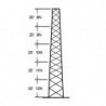 Torre especial Autosoportada Robusta de 30 m. Con 5 m de Ancho en Cara