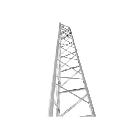 Torre Autosoportada. 24ft (7.3m) Titan T300 Galvanizada (incluye ancla